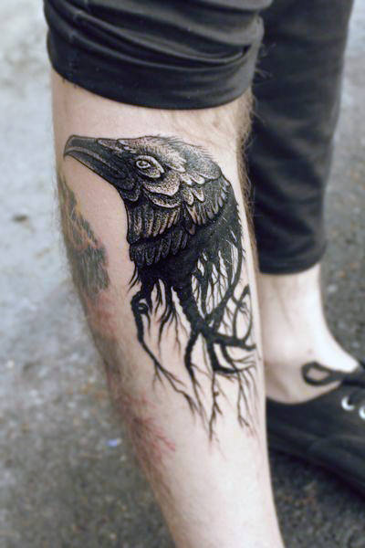 bird-men-leg-tattoos