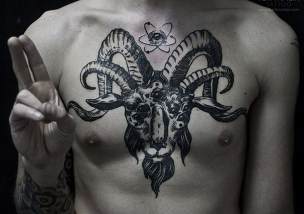 chest tattoo for guys