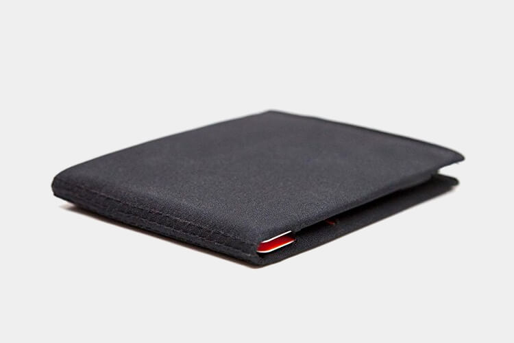 micro soft shell bifold wallet by slimfold