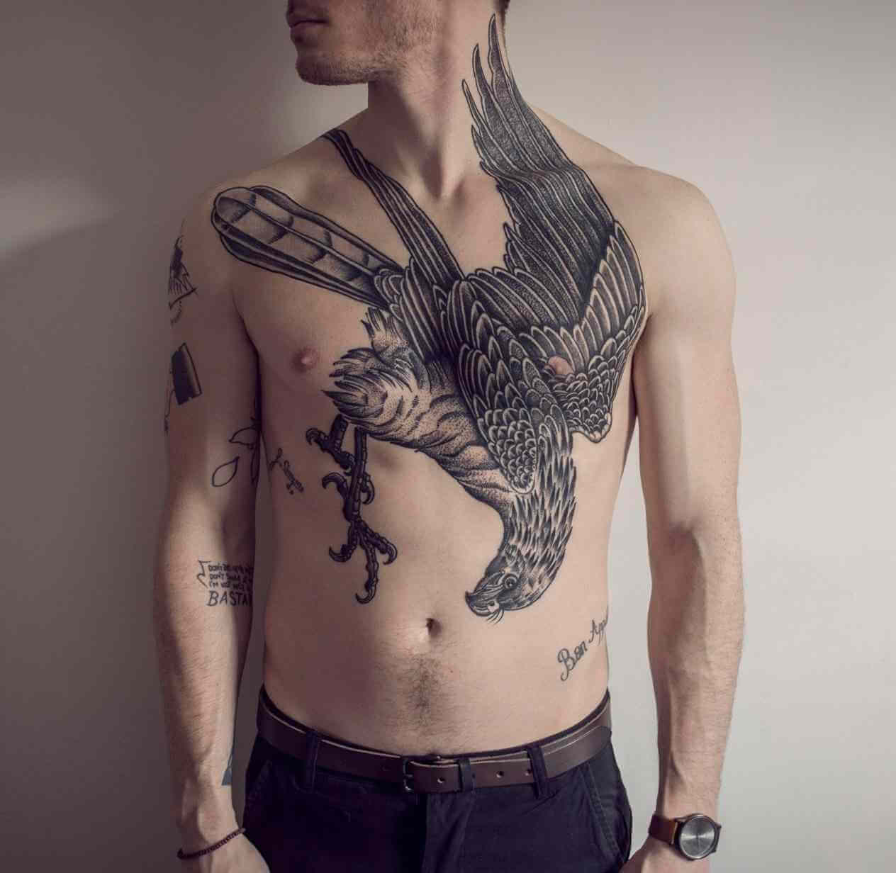 animals-tattoo-male-chest-tattoos-birds-raven-wolf-for-men-animals-best-old-school-images-on-pinterest-eagles-shirts-and-best-male-chest