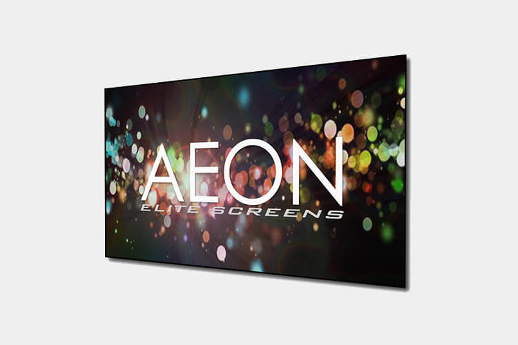 Elite Screens Aeon, 120-inch 16:9, 4K Home Theater Fixed Frame EDGE FREE Borderless Projection Projector Screen, AR120WH2