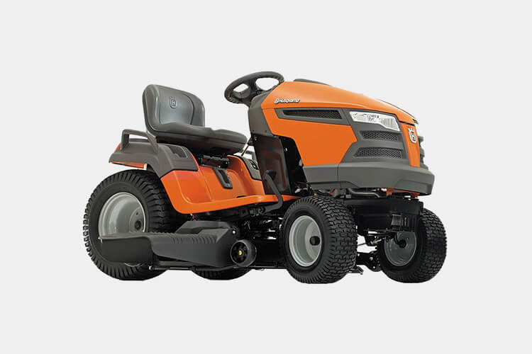 Husqvarna 960430211 YTA18542 18.5 hp Fast Continuously Varilable Transmission Pedal Tractor Mower, 42"