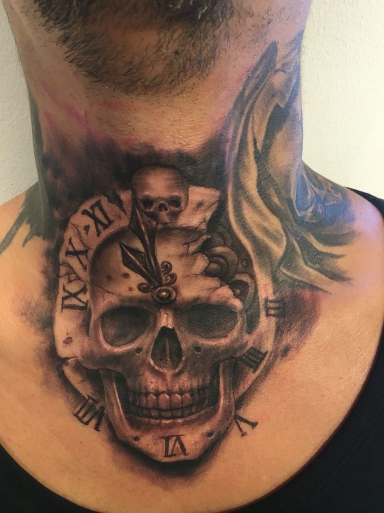 The 80 Best Neck Tattoos For Men Improb