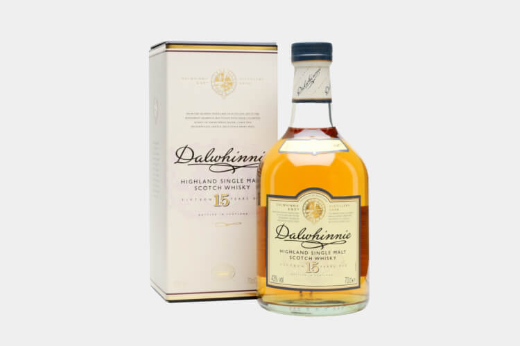 Dalwhinnie 15 year old whiskey