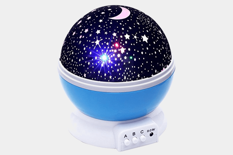 Lizber Baby Night Light Moon Star Projector