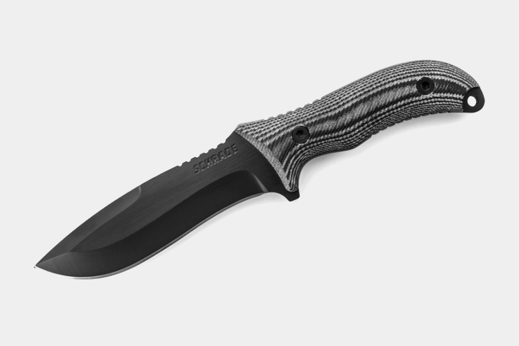 Schrade SCHF10 Drop-Point Full Tang Fixed Blade Knife