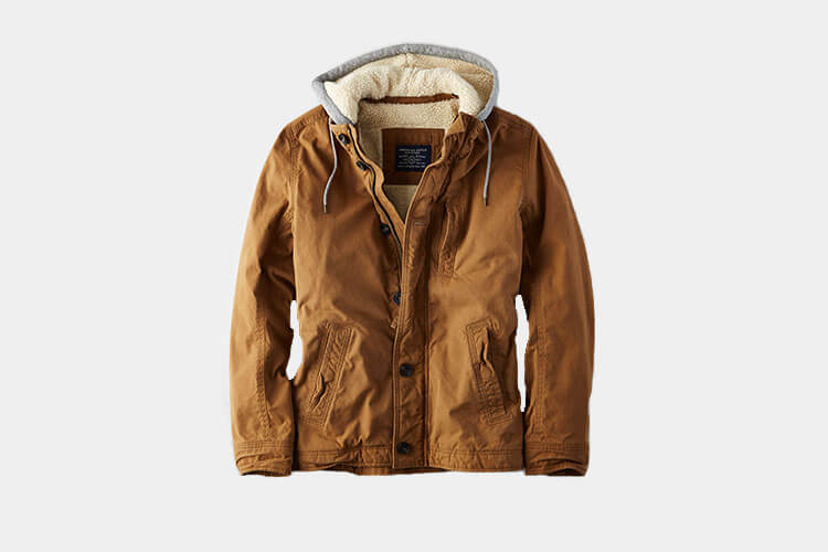 American Eagle Waxed Cotton Workwear Jacket