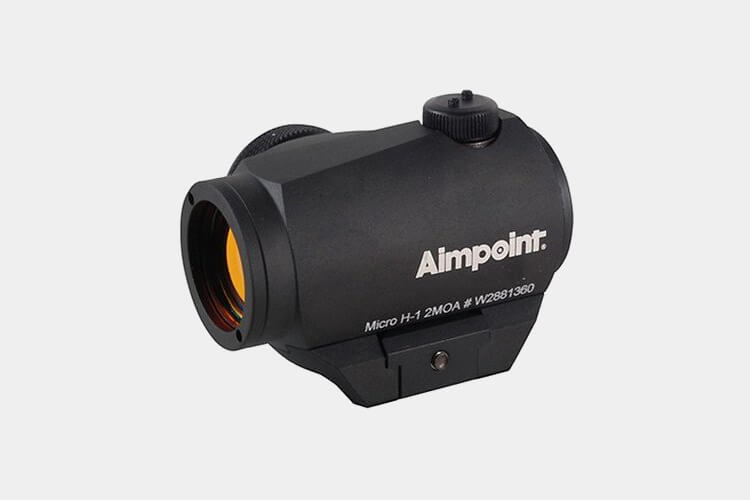 Aimpoint 200018 Micro H-1 2 MOA with Standard Mount for ar 15 red dot rifle accessory