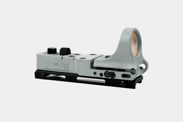 C-MORE Systems Railway Red Dot Sight with Click Switch for ar15