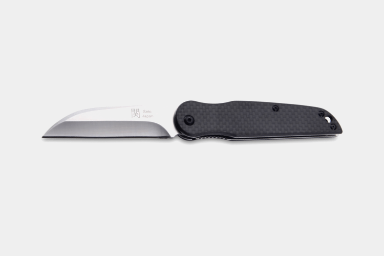 Higonokami pocket knife 7’4 cm SPE2, SK-carbon fiber