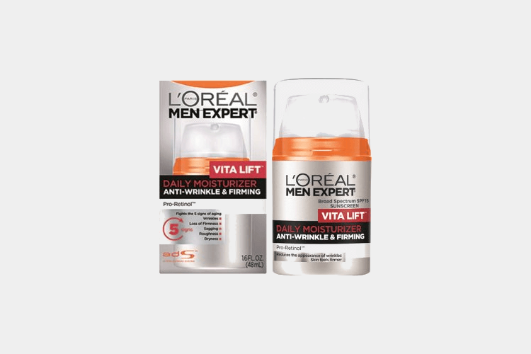 L’Oreal Paris Men’s Expert Vitalift Anti-Aging Face Moisturizer and Wrinkle Cream