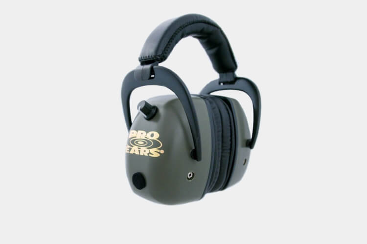 Pro Ears Pro Mag Gold Electronic Hearing Protection and Amplification NRR 30 Shooting Range Ear Muffs