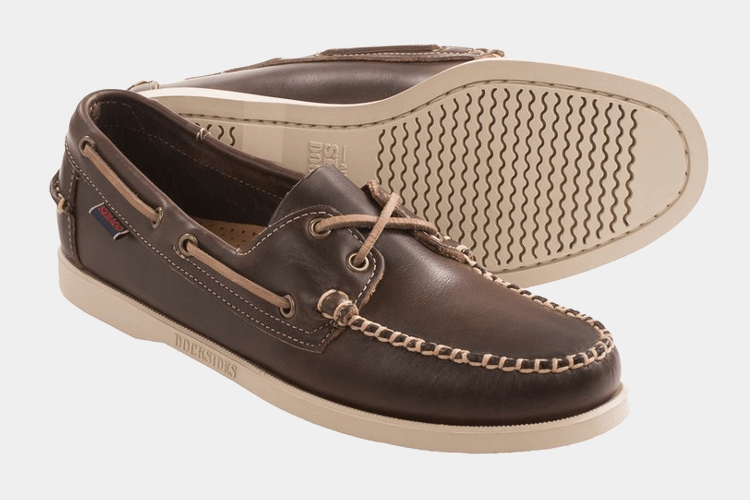Sebago Docksides Leather Boat Shoes