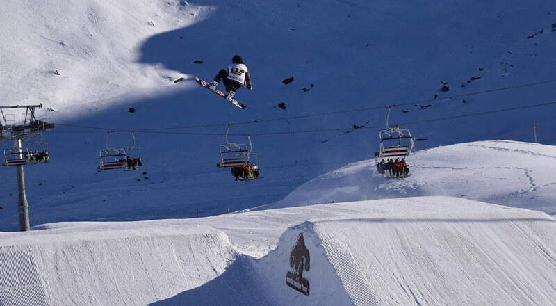ski and snowboard ramps