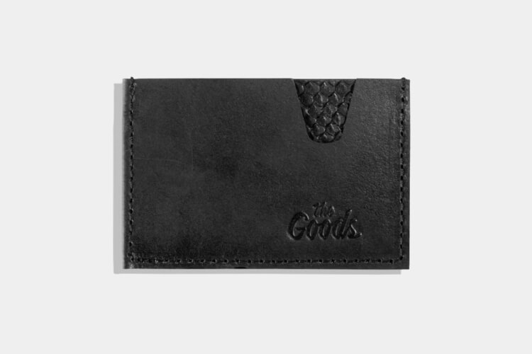 The Goods The Hit Black Leather Wallet