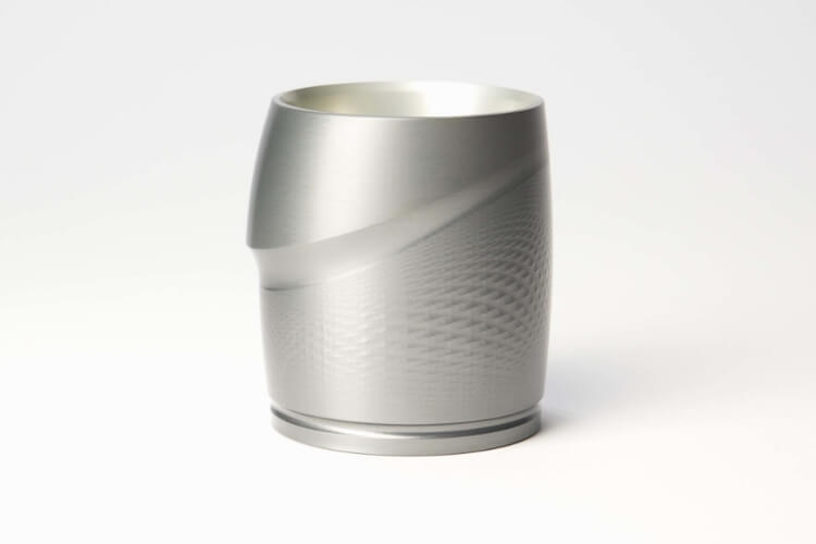 The Lowball Machined Whiskey Tumbler