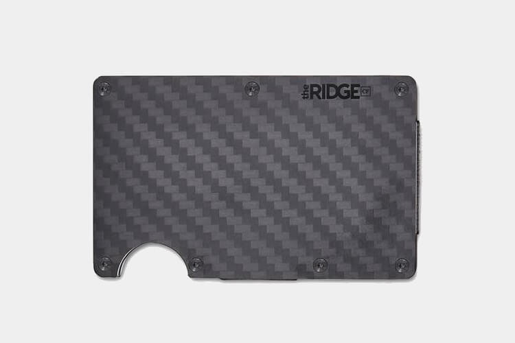 The ridge carbon fiber wallet