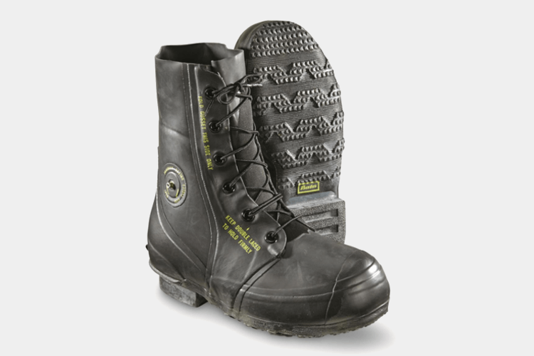 US Military Contractors’ Extreme Cold Weather Rubber Combat Boots