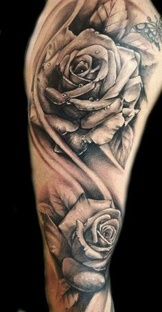 dead rose tattoos