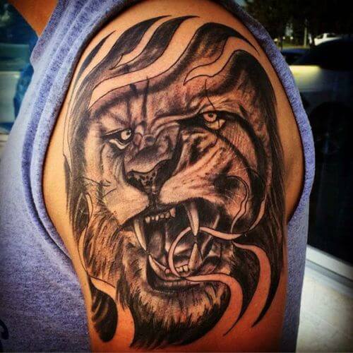 lion-shoulder-tattoo-lion-tattoo