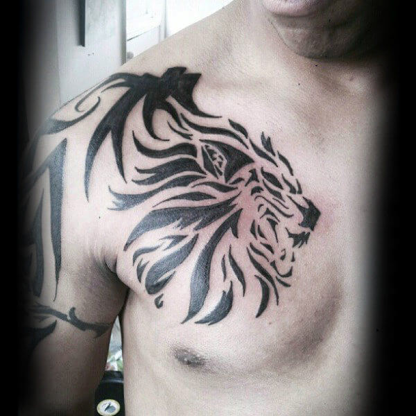 big bad lion tattoo