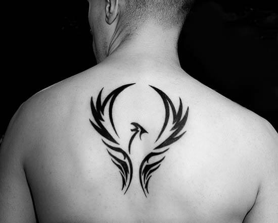 Black-Phoenix-Tattoo-for-Men