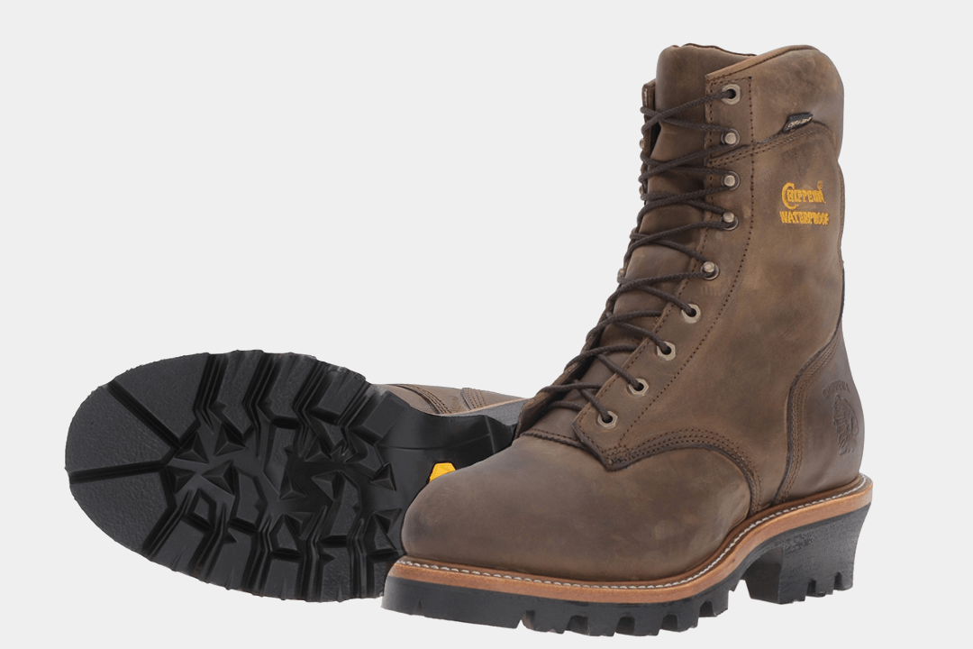 Chippewa Boots Insulated Steel-Toe Logger Boot