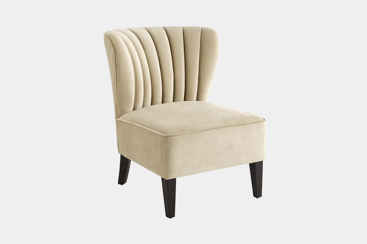Emille Quince Channel Back Chair