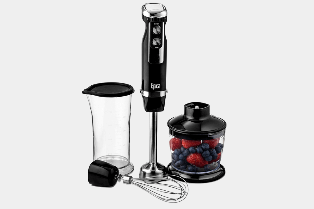 Epica Heavy Duty Immersion Hand Blender 4 in 1