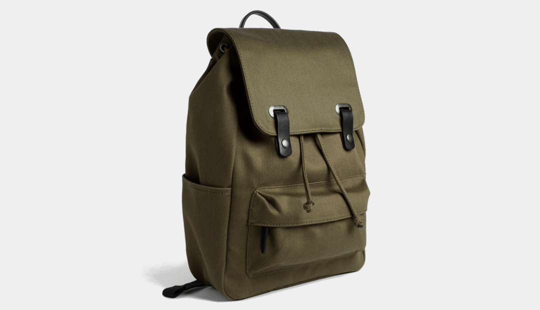 Everlane Twill Snap Backpack