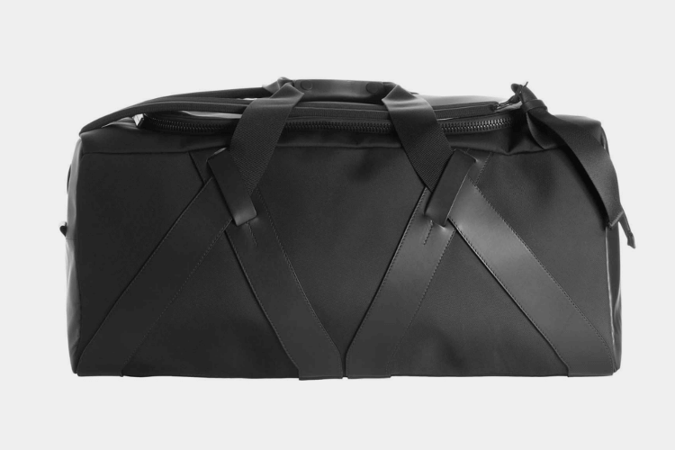 Fabric + Leather Duffle by Troubadour
