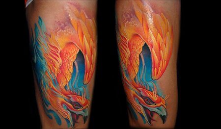 Flaming-Phoenix-Tattoo-Graphic-1