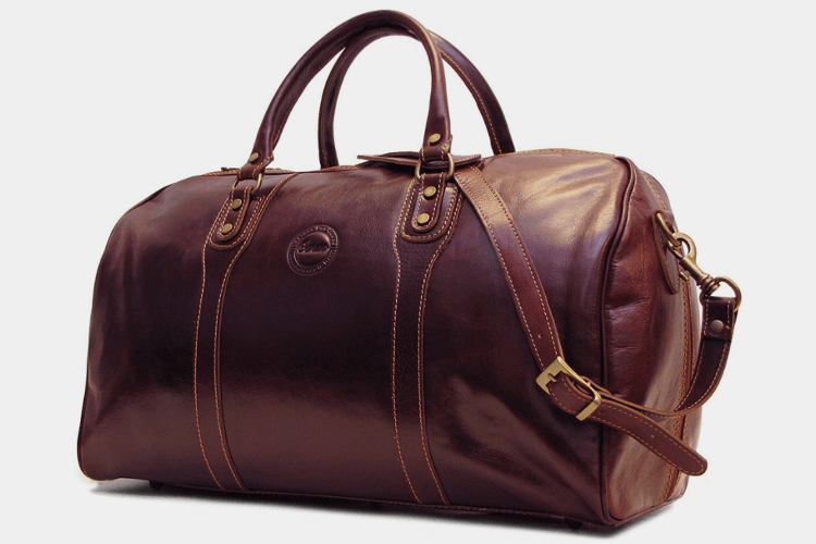 Leather Duffle by Cenzo