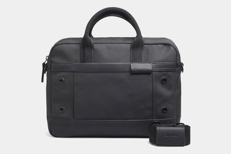 Men’s Coated Canvas Bag by Calvin Klein