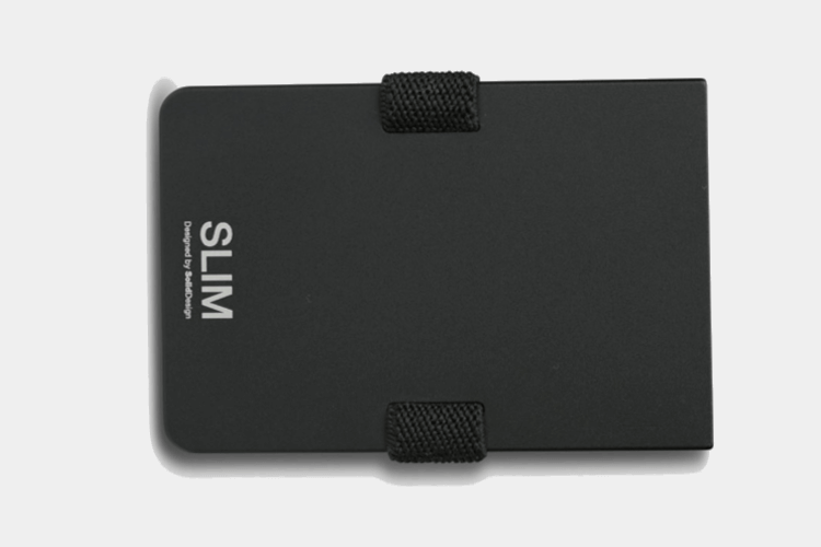 Solid Design Slim Machined Wallet