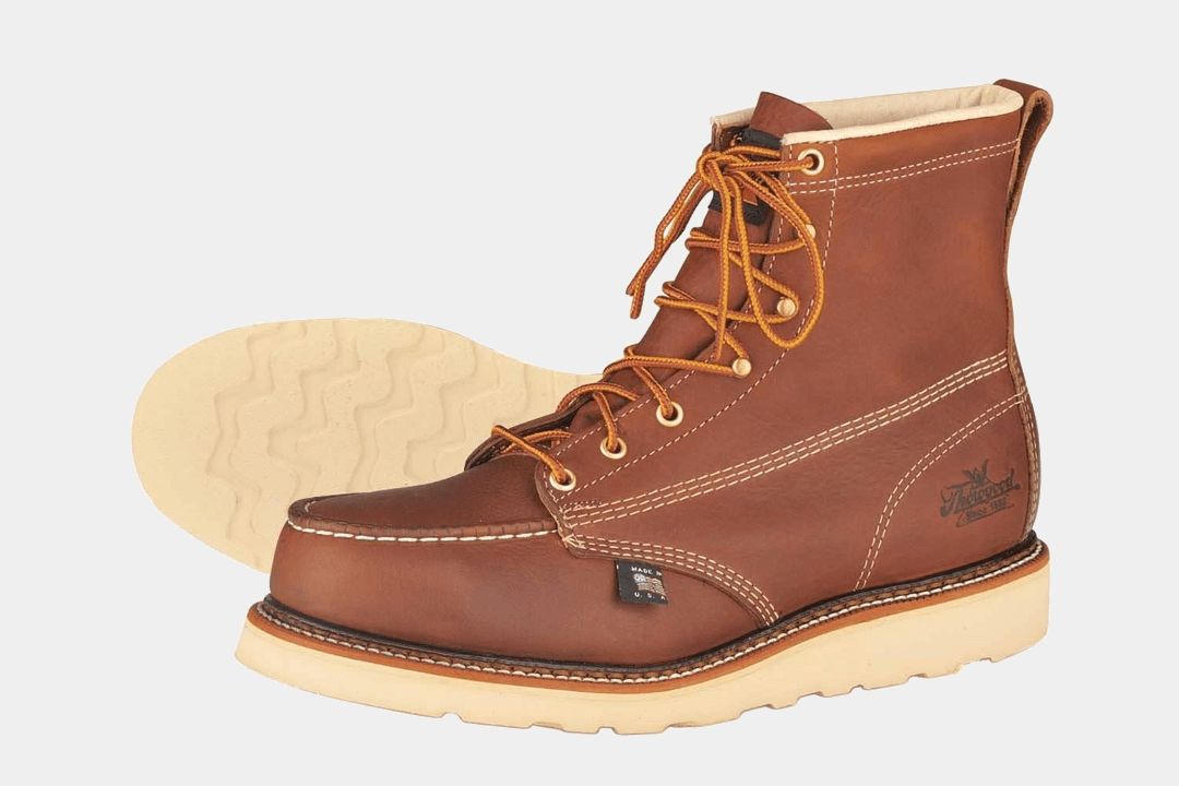Thorogood Shoes American Heritage Steel-Toe Work Boot