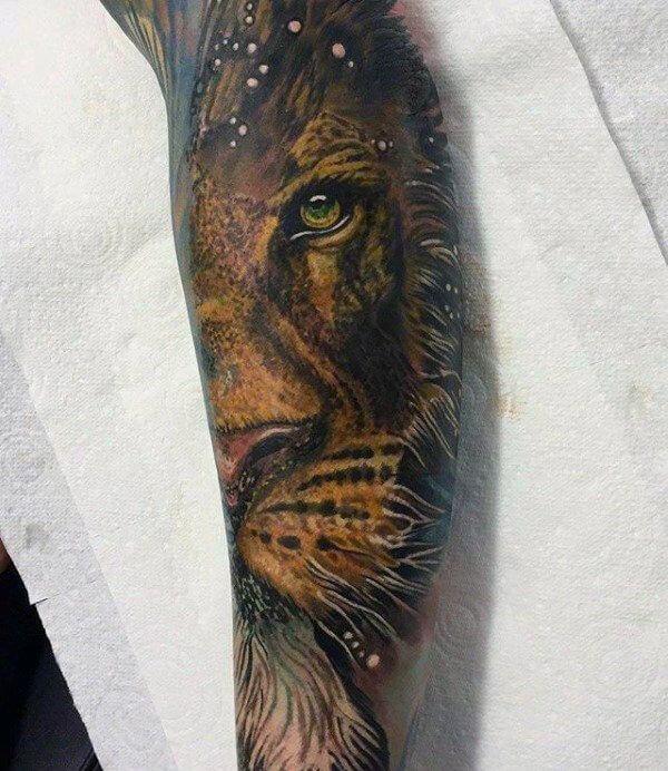 amazing and cool lion tattoo designs