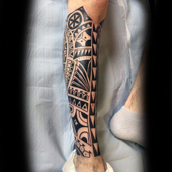 artistic tribal tattoo