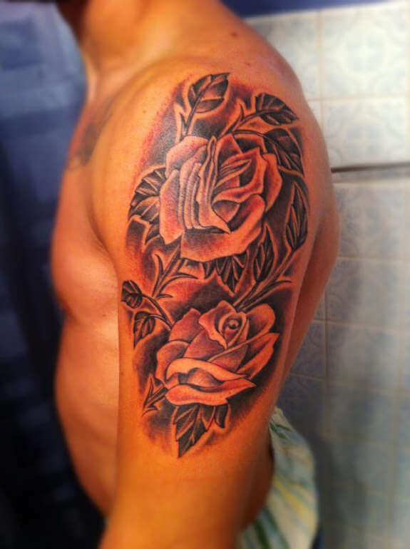 rose design tattoo ideas