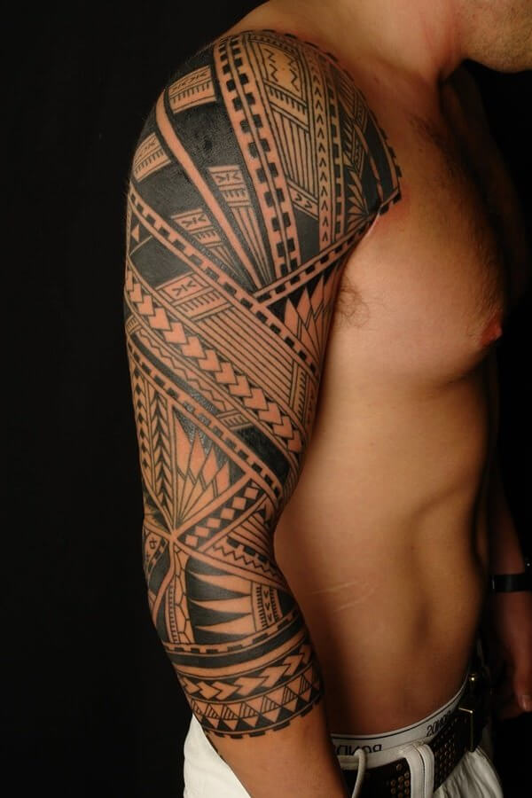 sleeve tribal tattoo idea