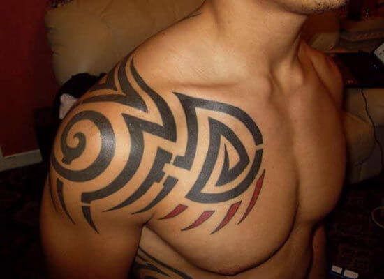 tribal-chest-tattoos-tribal-band-tattoo