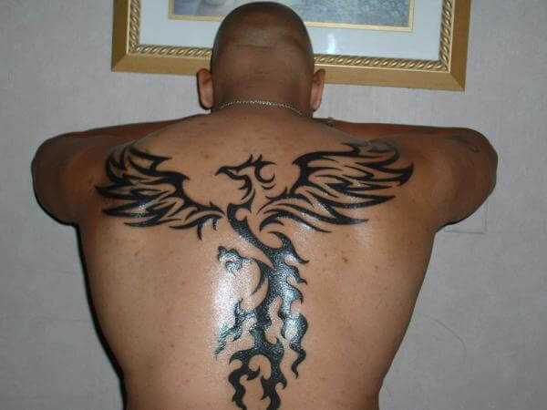 tribal-phoenix-tattoo
