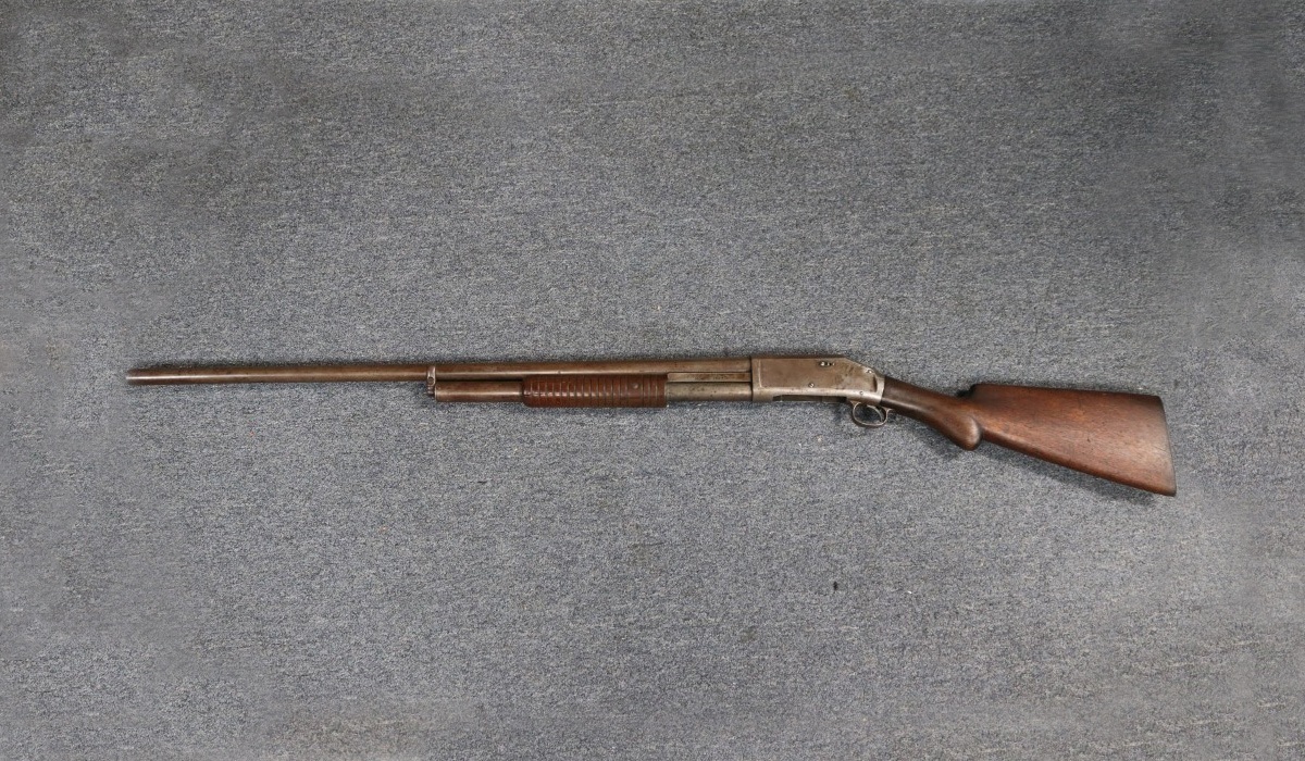 winchester 1897 pump action shotgun for home defense 