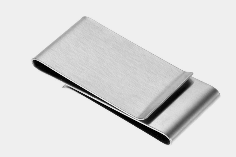 HooAMI Stainless Steel Double-Sided Smart Money Clip