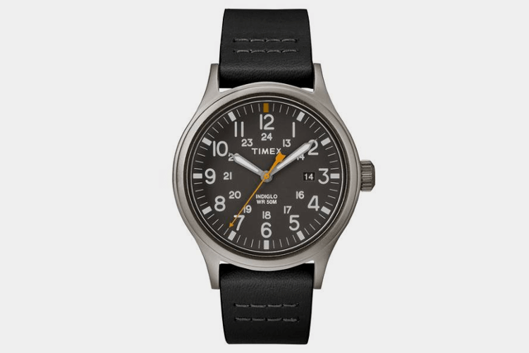 Timex Allied Leather Watch