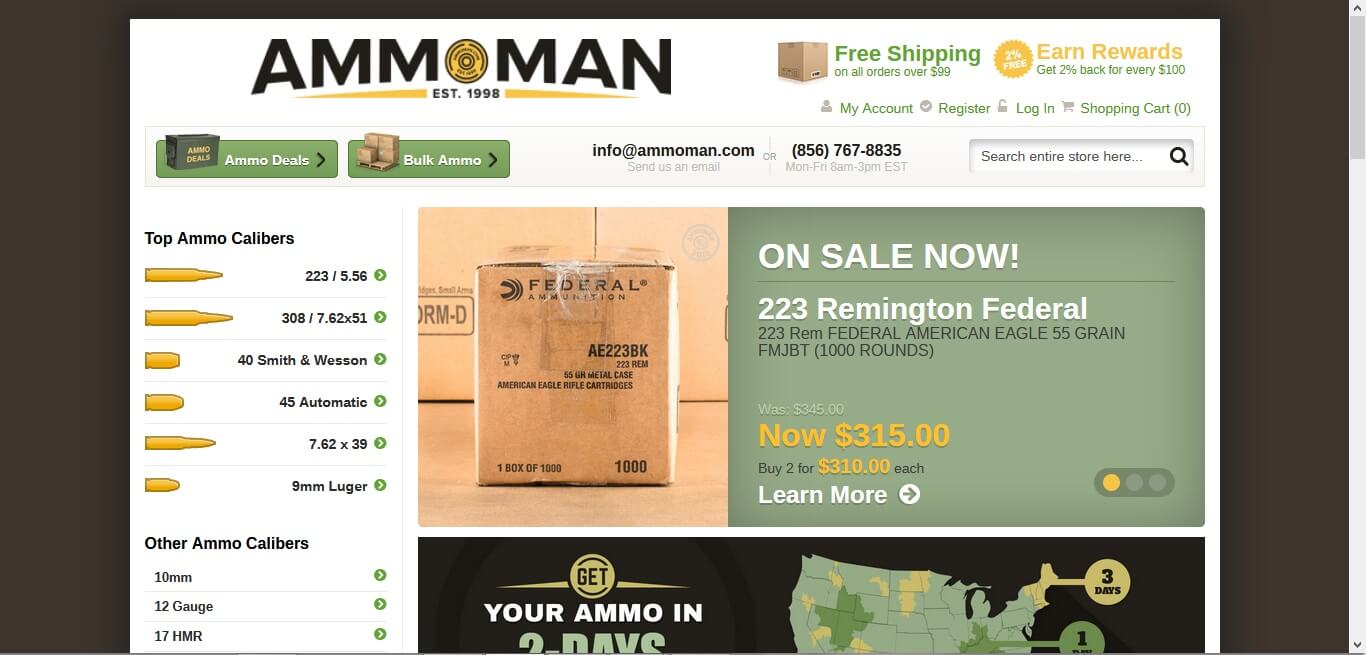 Ammo Man ammo store