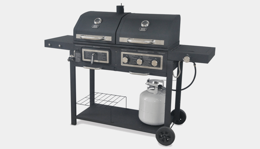 Backyard Grill Charcoal/Gas Grill Combo