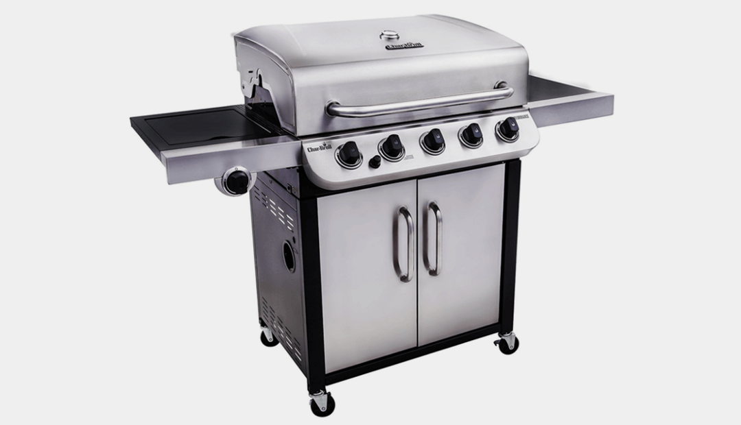Char-Broil 5 Burner Gas Grill with Cabinet