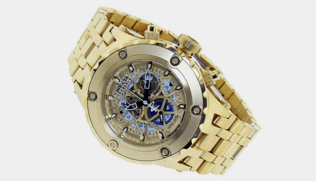 Invicta Subaqua 18k Gold Plated Watch