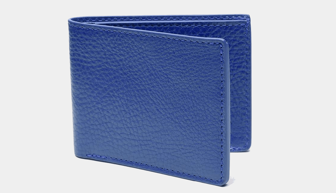 Lotuff Two-Pocket Leather Bi-Fold Wallet